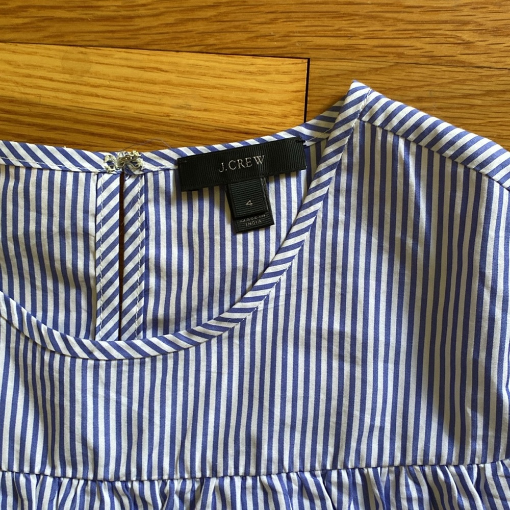 J.Crew Ruffled Edie Top - Picture 4 of 5